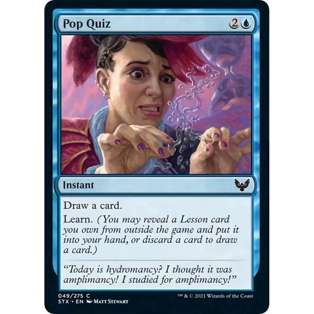 Image for Pop Quiz (49) (STX) - Magic: The Gathering