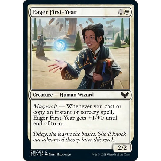 Image for Eager First-Year (16) (STX) - Magic: The Gathering