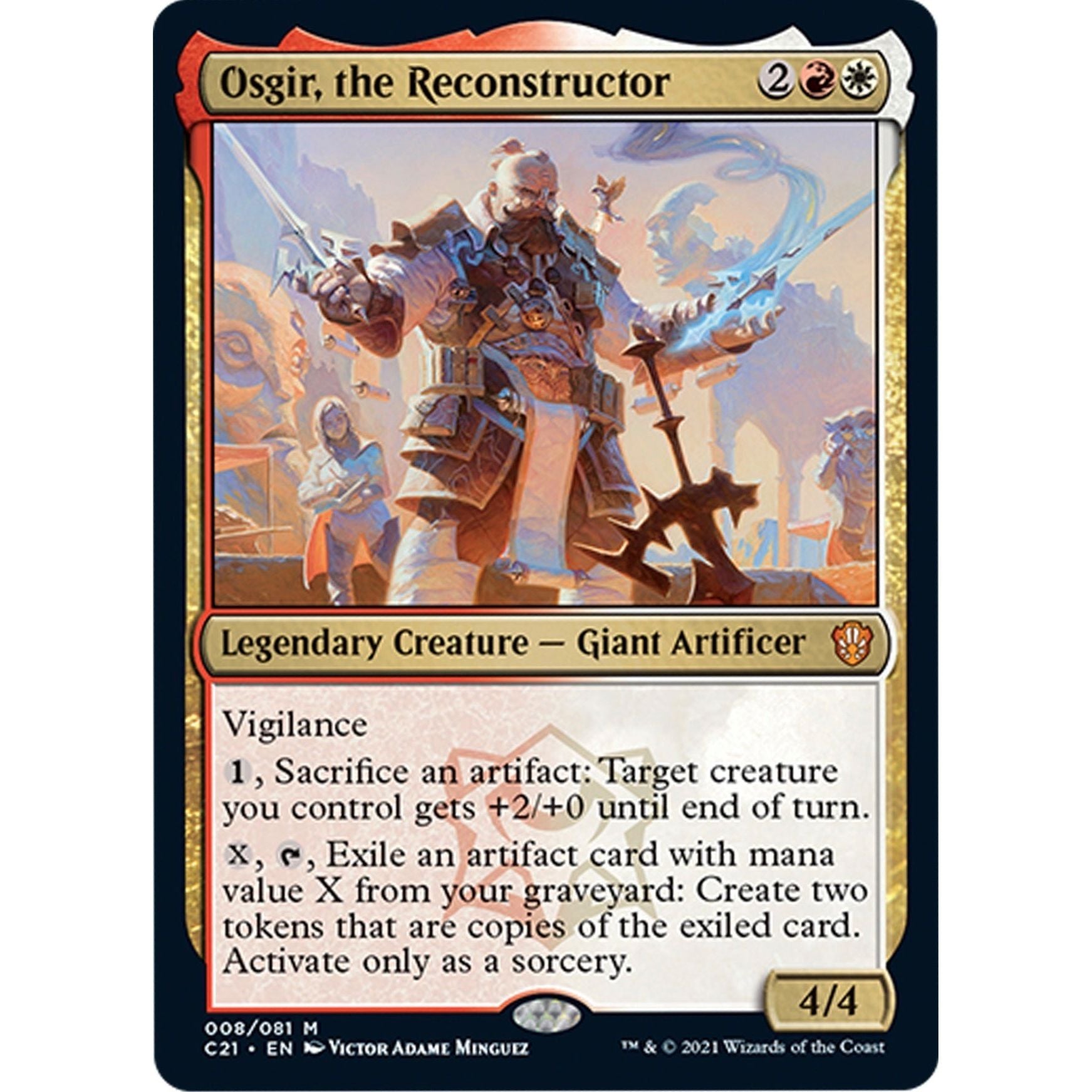 Image for Osgir, the Reconstructor (8) (C21) - Magic: The Gathering