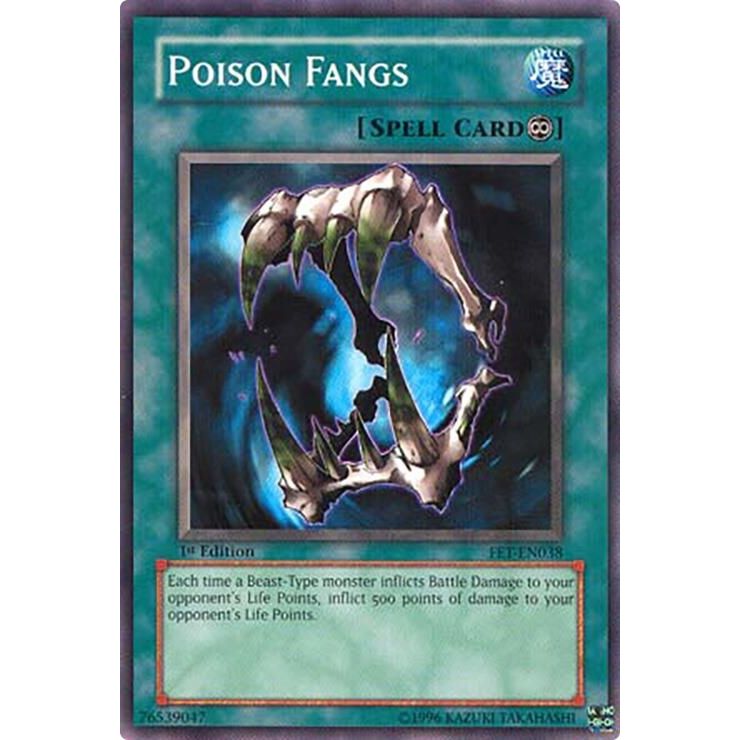 Image for Poison Fangs (FET-EN038) (FET) - YuGiOh