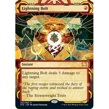 Image for Lightning Bolt (42) (STA) - Magic: The Gathering