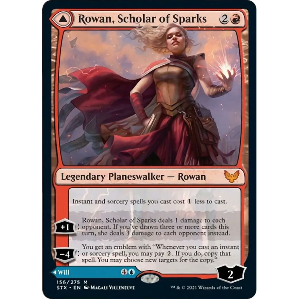 Image for Rowan, Scholar of Sparks (156) (STX) - Magic: The Gathering