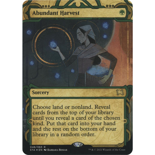 Image for Abundant Harvest (Foil Etched) (48) (STA) - Magic: The Gathering