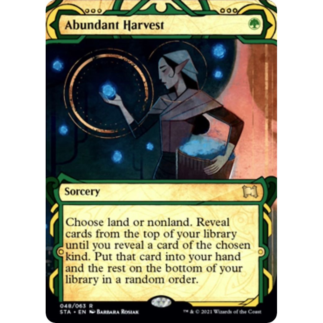 Image for Abundant Harvest (48) (STA) - Magic: The Gathering