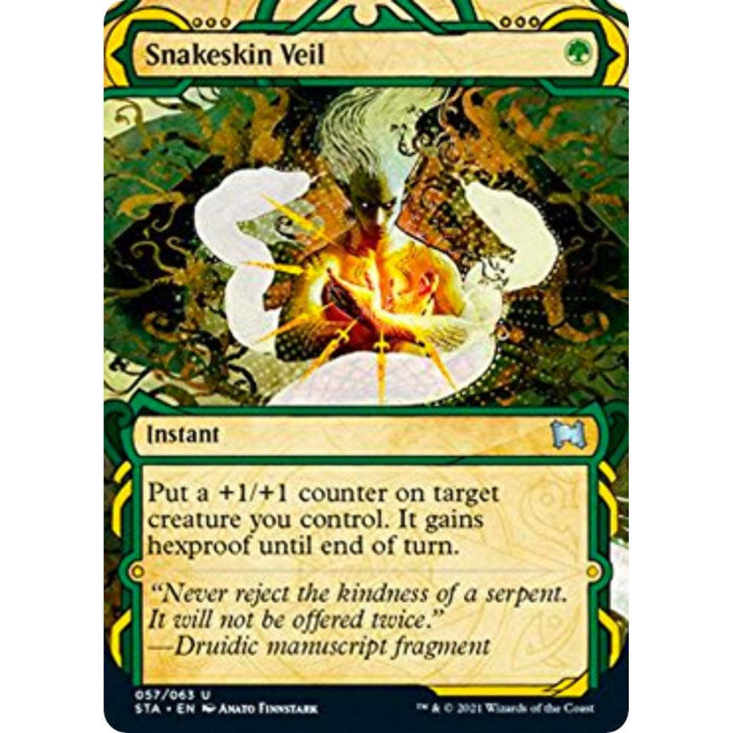Image for Snakeskin Veil (57) (STA) - Magic: The Gathering
