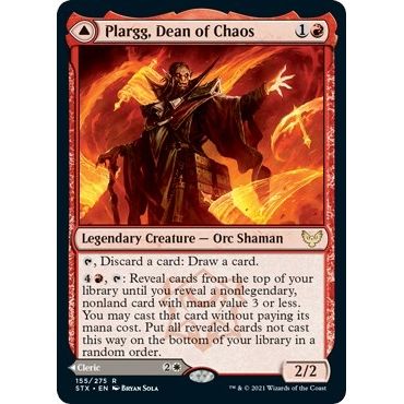 Image for Plargg, Dean of Chaos (155) (STX) - Magic: The Gathering