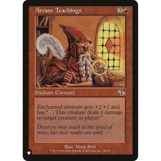 Image for Arcane Teachings (78/143) (LIST) - Magic: The Gathering