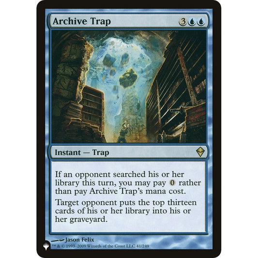 Image for Archive Trap (41/249) (LIST) - Magic: The Gathering