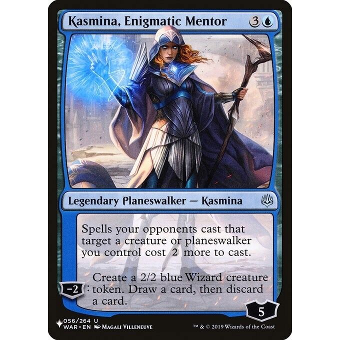 Image for Kasmina, Enigmatic Mentor (056/264) (LIST) - Magic: The Gathering