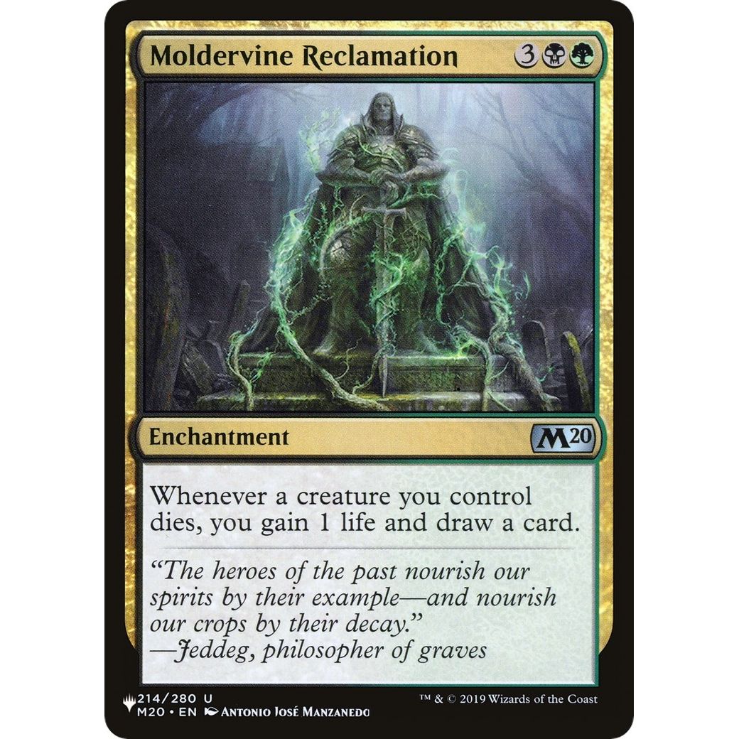 Image for Moldervine Reclamation (214/280) (LIST) - Magic: The Gathering