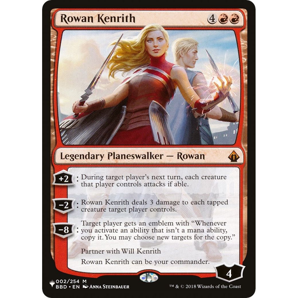 Image for Rowan Kenrith (002/254) (LIST) - Magic: The Gathering