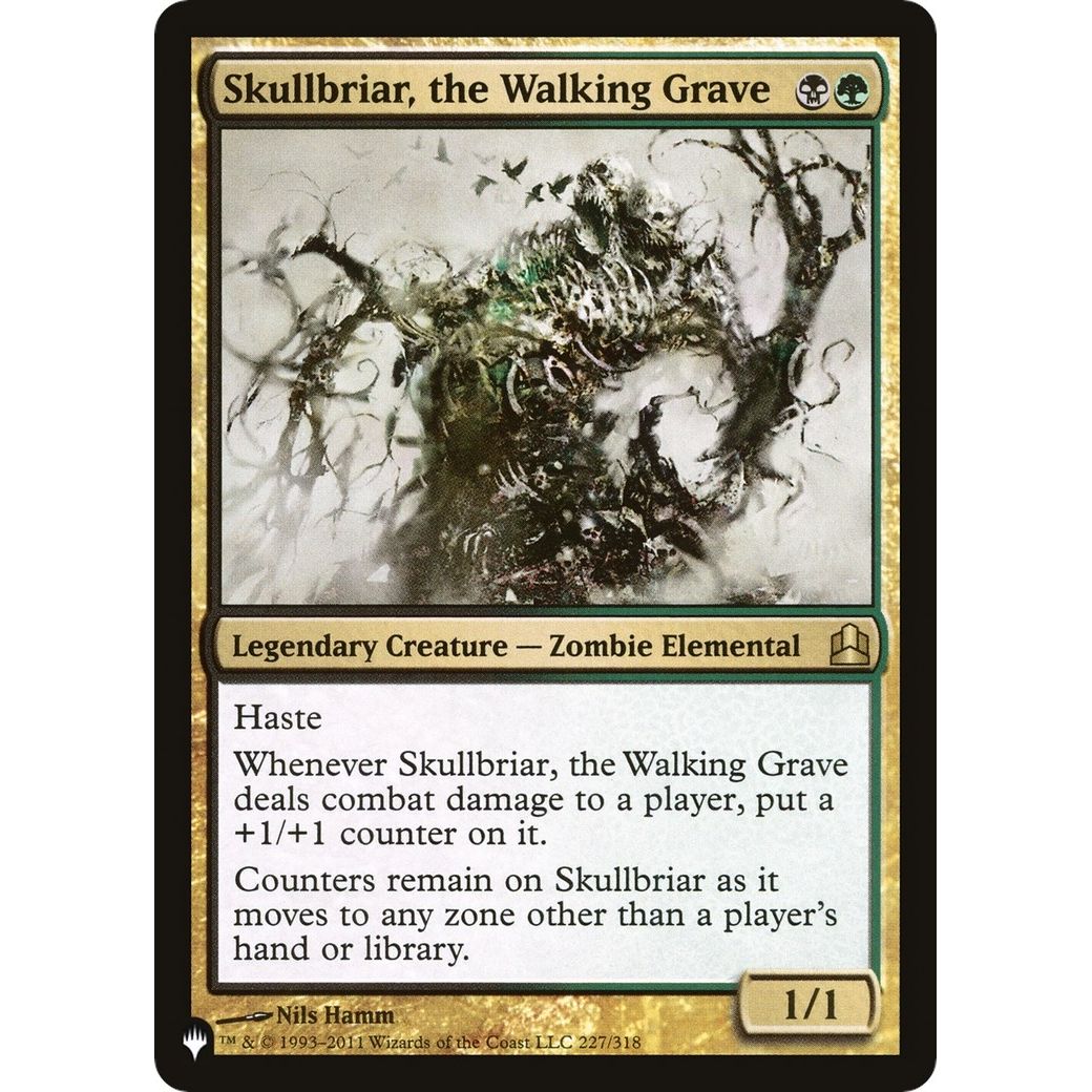 Image for Skullbriar, the Walking Grave (227/318) (LIST) - Magic: The Gathering