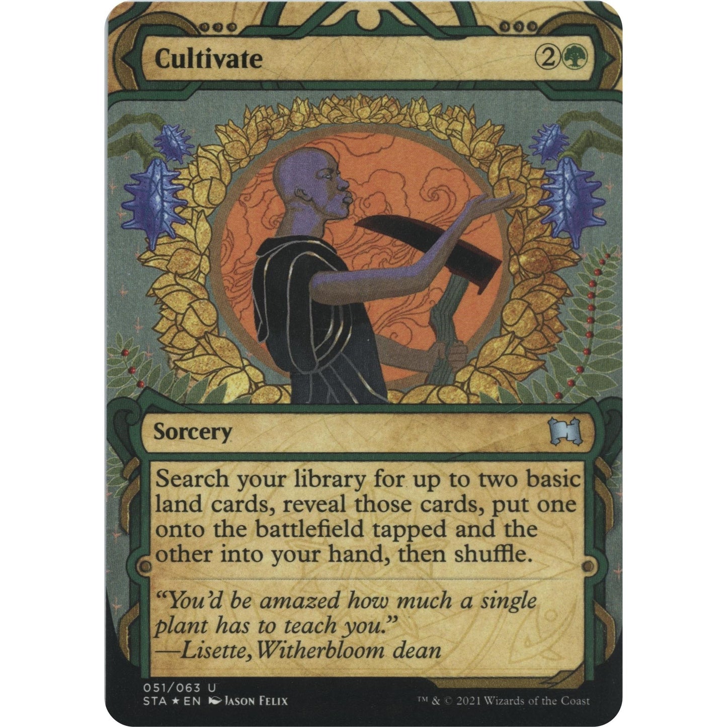 Image for Cultivate (Foil Etched) (51) (STA) - Magic: The Gathering