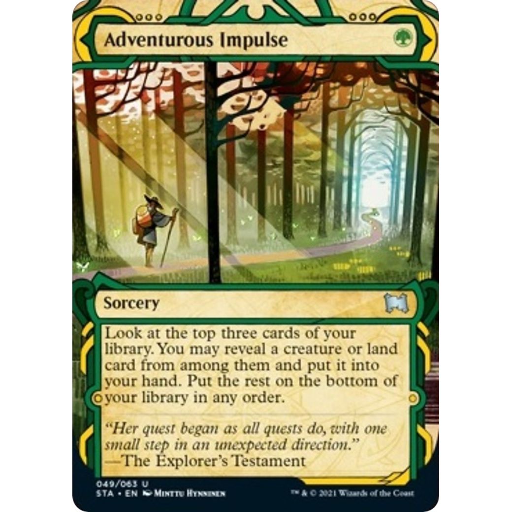 Image for Adventurous Impulse (49) (STA) - Magic: The Gathering