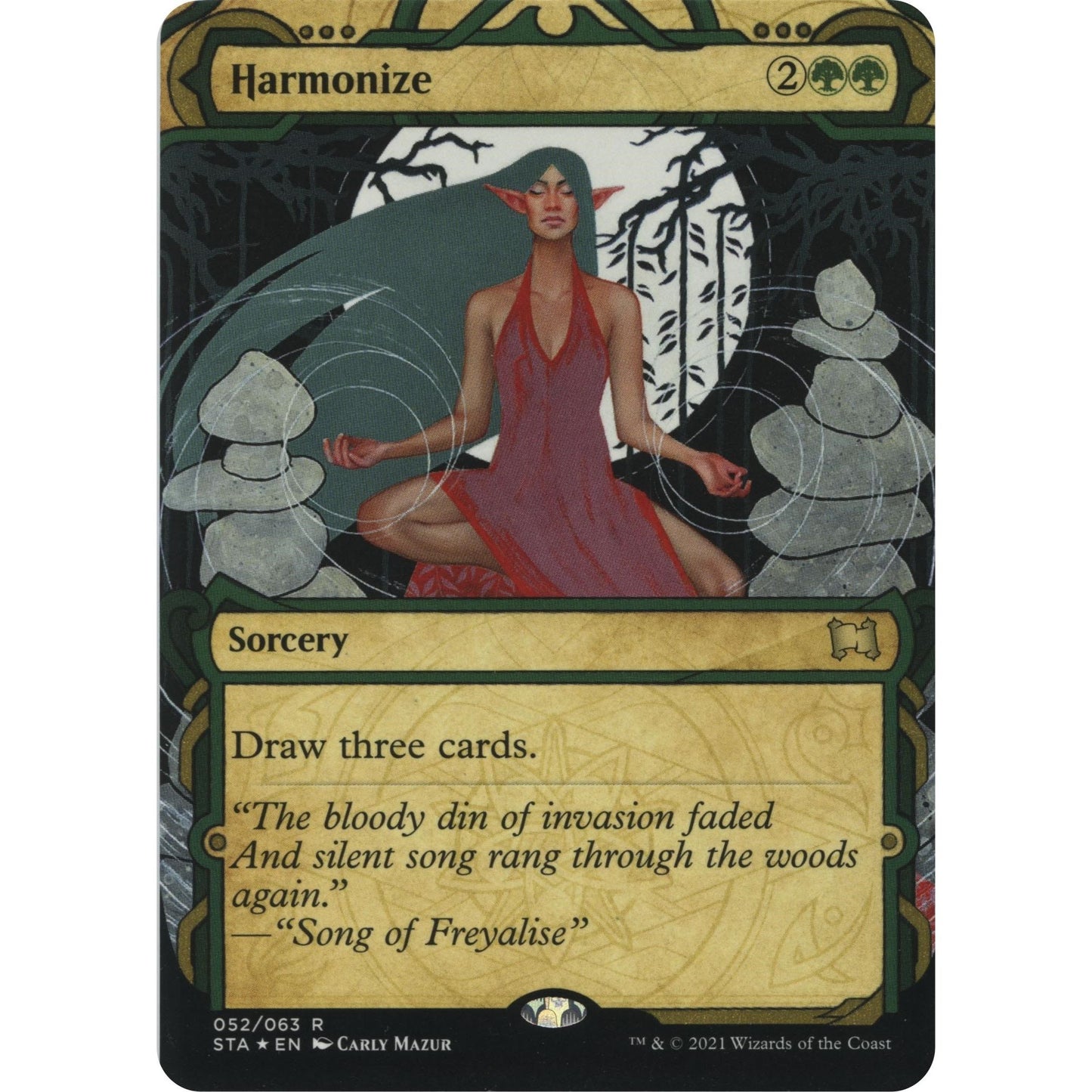 Image for Harmonize (Foil Etched) (52) (STA) - Magic: The Gathering
