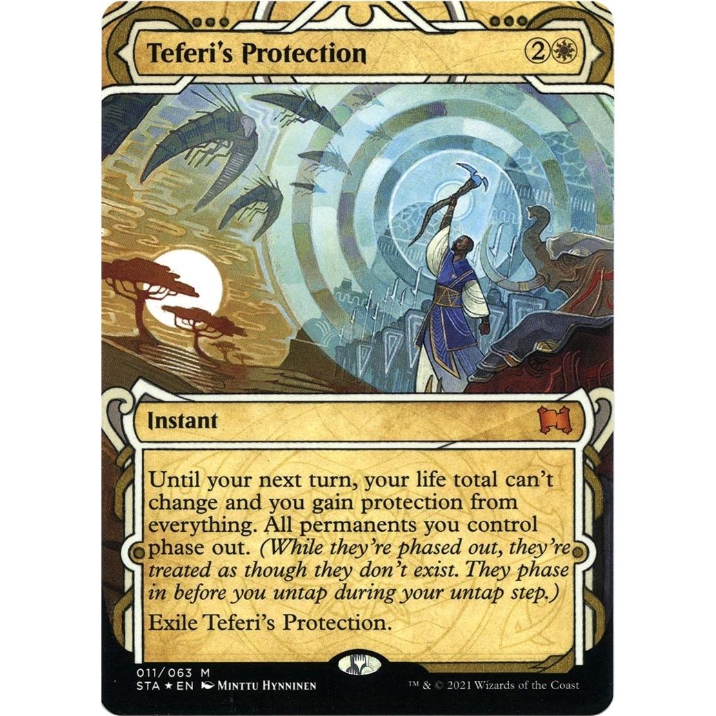 Image for Teferi's Protection (Foil Etched) (11) (STA) - Magic: The Gathering