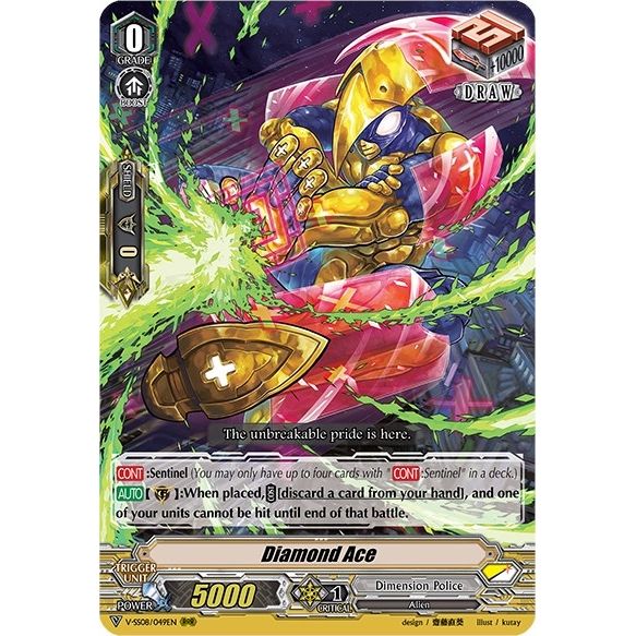 Image for Diamond Ace (V-SS08/049EN) (V-SS08) - Cardfight Vanguard