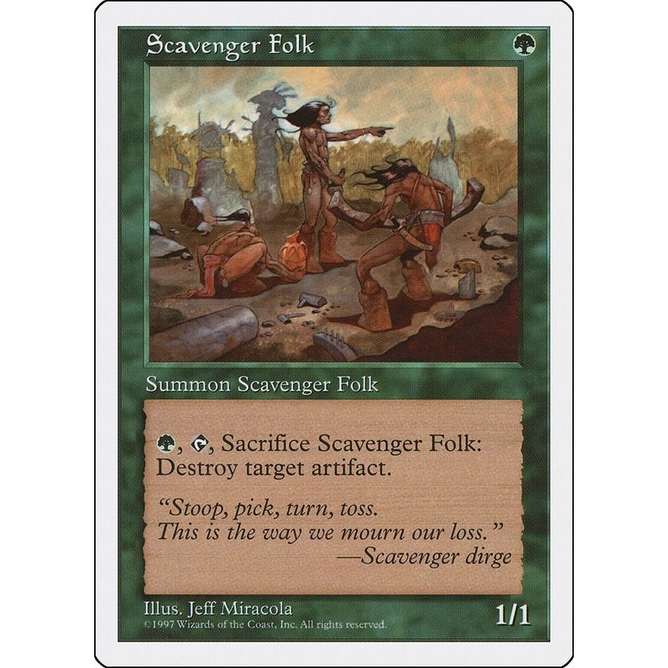 Image for Scavenger Folk (5ED) - Magic: The Gathering