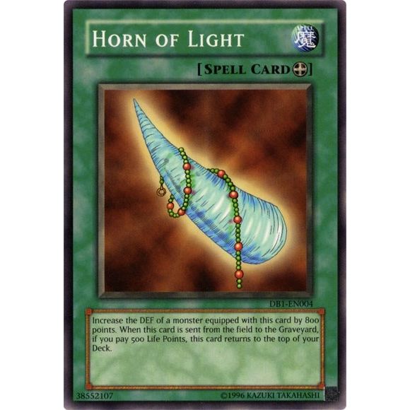 Image for Horn of Light (DB1-EN004) (DB1) - YuGiOh