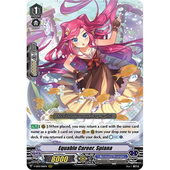 Image for Equable Career, Spiana (V-SS08/068EN) (V-SS08) - Cardfight Vanguard