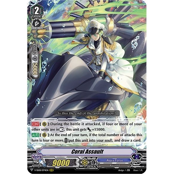 Image for Coral Assault (V-SS08/074EN) (V-SS08) - Cardfight Vanguard