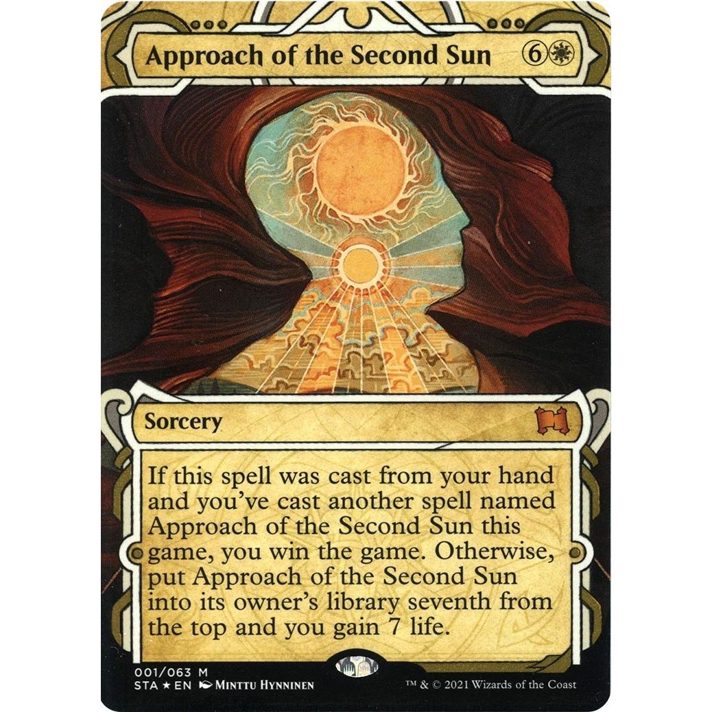 Image for Approach of the Second Sun (Foil Etched) (1) (STA) - Magic: The Gathering