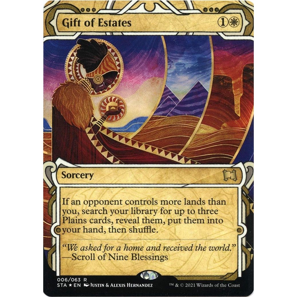 Image for Gift of Estates (Foil Etched) (6) (STA) - Magic: The Gathering