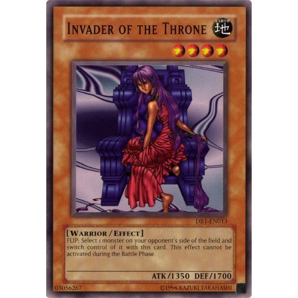 Image for Invader of the Throne (DB1-EN013) (DB1) - YuGiOh