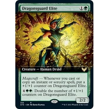 Image for Dragonsguard Elite (Extended Art) (316) (STX) - Magic: The Gathering