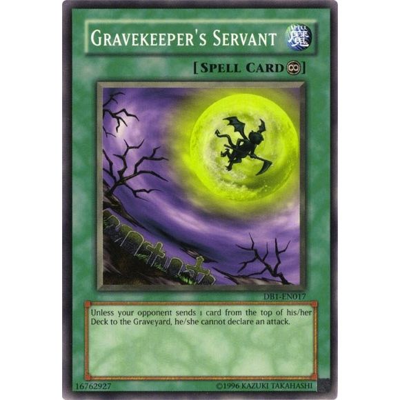 Image for Gravekeeper's Servant (DB1-EN017) (DB1) - YuGiOh