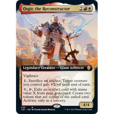 Image for Osgir, the Reconstructor (Extended Art) (335) (C21) - Magic: The Gathering