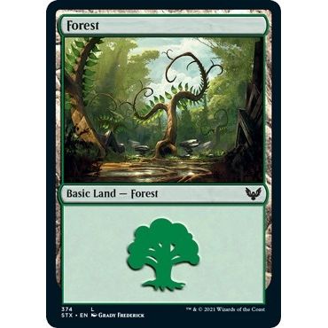 Image for Forest (374) (374) (STX) - Magic: The Gathering