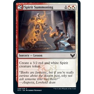 Image for Spirit Summoning (236) (STX) - Magic: The Gathering