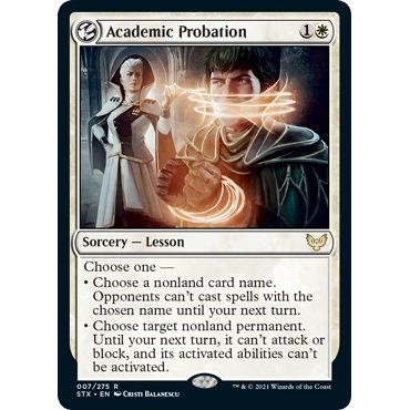 Image for Academic Probation (7) (STX) - Magic: The Gathering