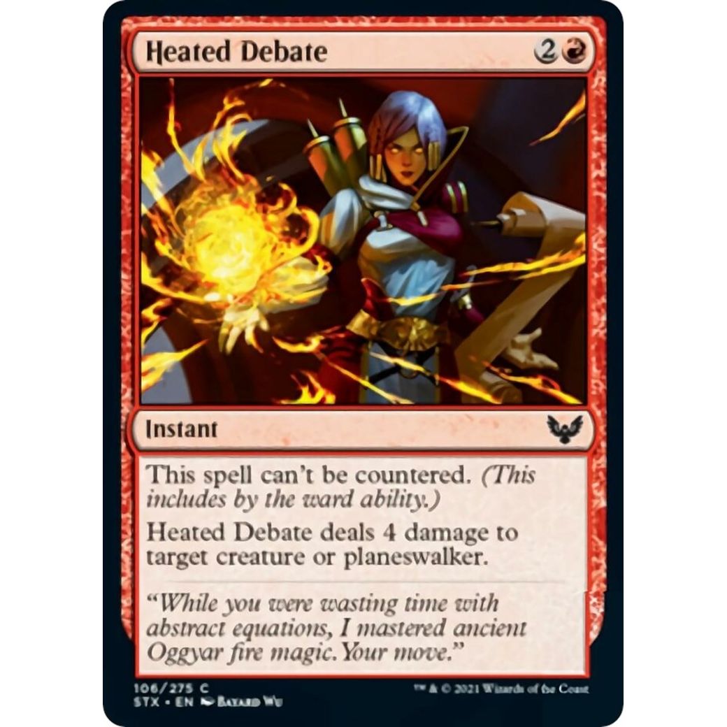 Image for Heated Debate (106) (STX) - Magic: The Gathering