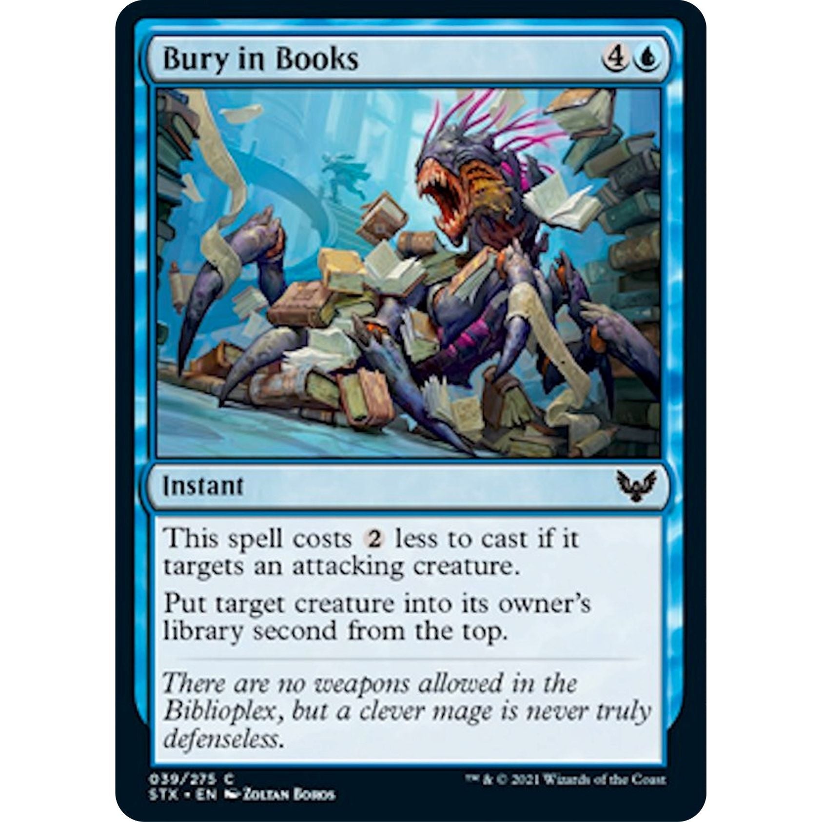 Image for Bury in Books (39) (STX) - Magic: The Gathering