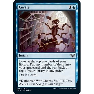 Image for Curate (40) (STX) - Magic: The Gathering