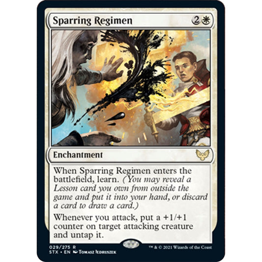 Image for Sparring Regimen (29) (STX) - Magic: The Gathering