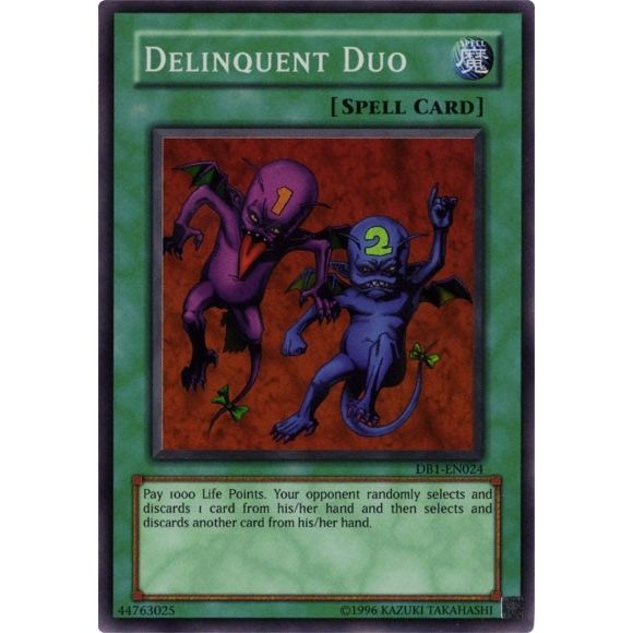 Image for Delinquent Duo (DB1-EN024) (DB1) - YuGiOh