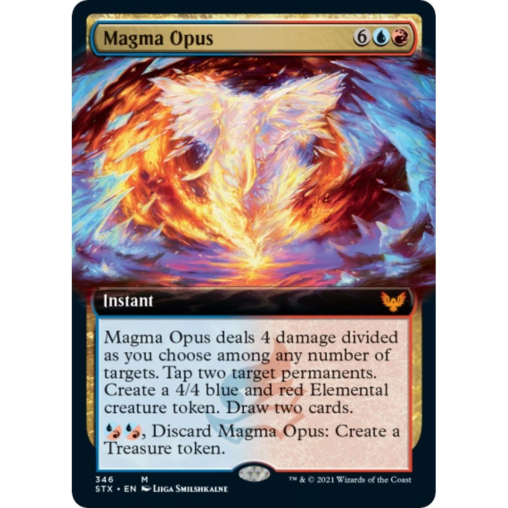 Image for Magma Opus (Extended Art) (346) (STX) - Magic: The Gathering