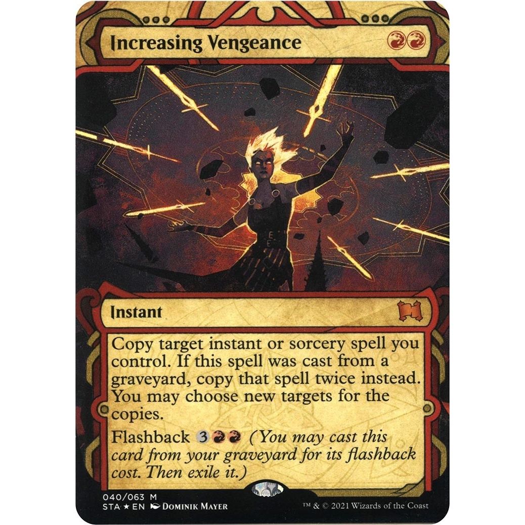 Image for Increasing Vengeance (Foil Etched) (40) (STA) - Magic: The Gathering