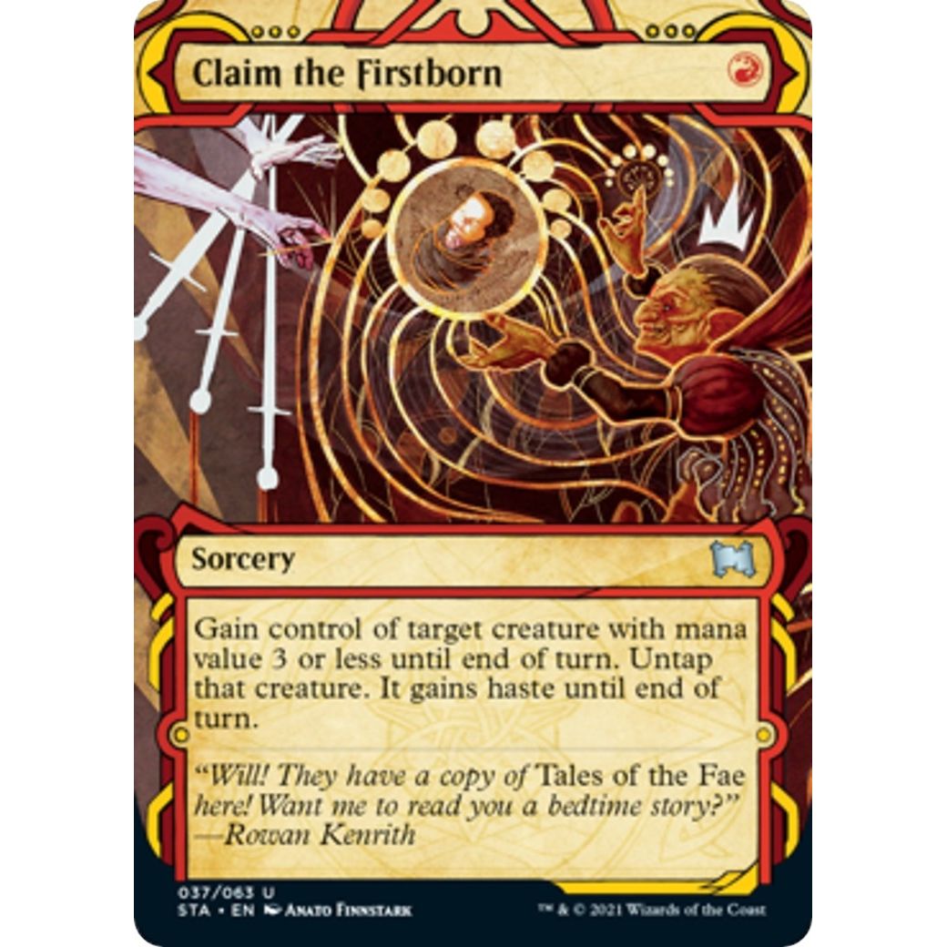 Image for Claim the Firstborn (37) (STA) - Magic: The Gathering