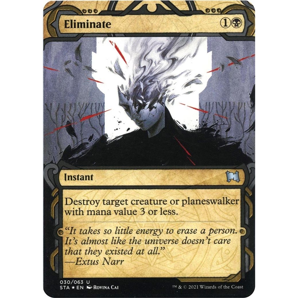 Image for Eliminate (Foil Etched) (30) (STA) - Magic: The Gathering