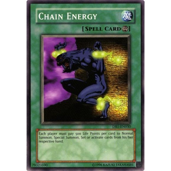 Image for Chain Energy (DB1-EN030) (DB1) - YuGiOh