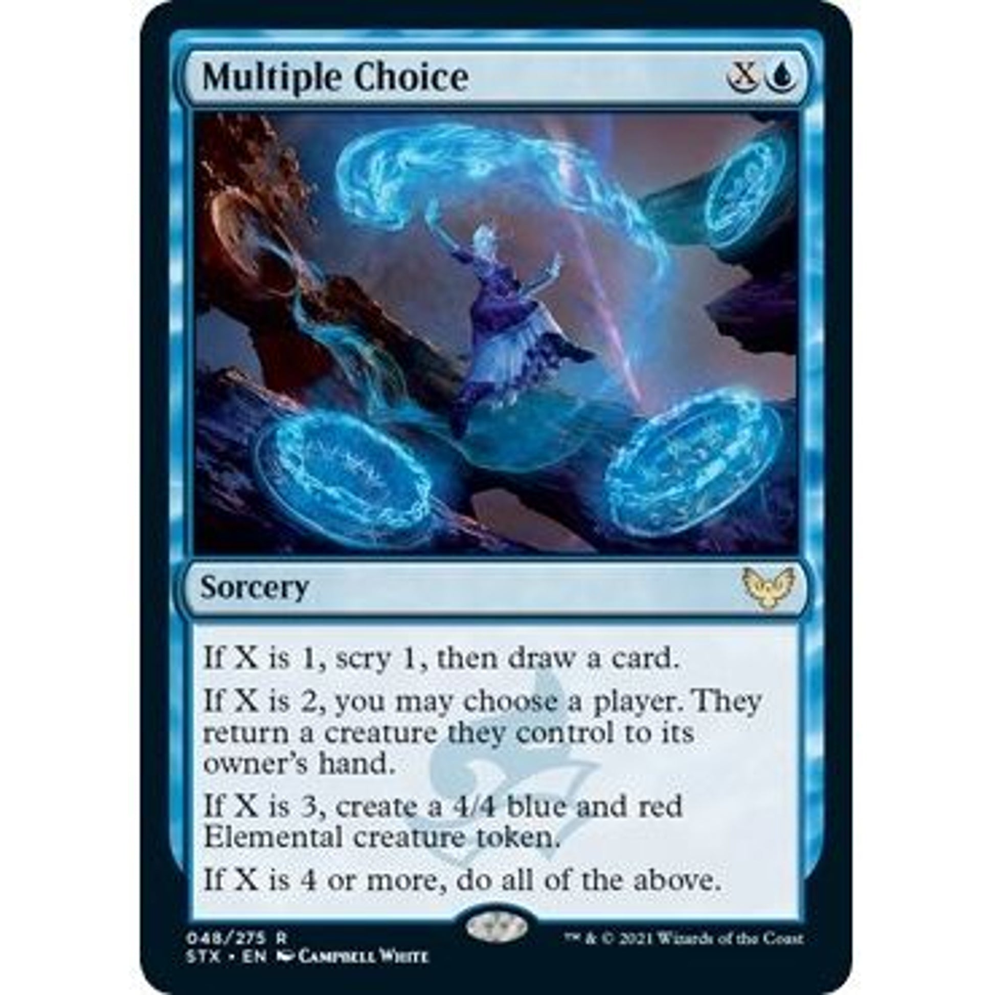 Image for Multiple Choice (48) (STX) - Magic: The Gathering
