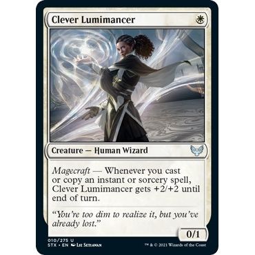 Image for Clever Lumimancer (10) (STX) - Magic: The Gathering