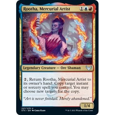 Image for Rootha, Mercurial Artist (227) (STX) - Magic: The Gathering