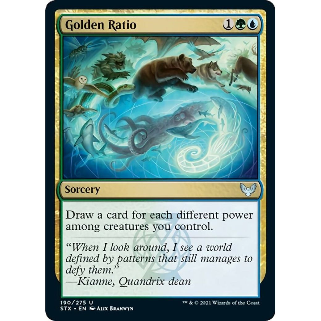 Image for Golden Ratio (190) (STX) - Magic: The Gathering