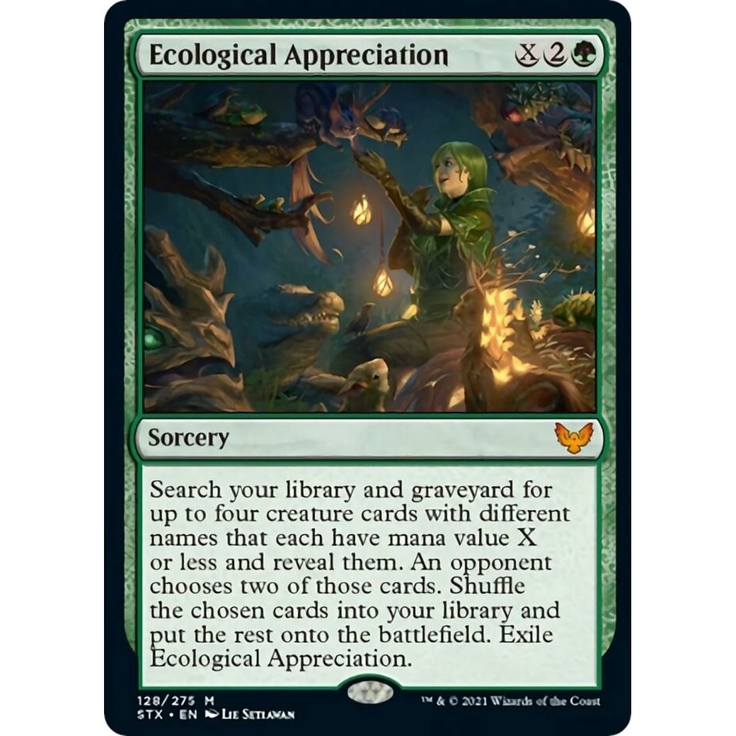 Image for Ecological Appreciation (128) (STX) - Magic: The Gathering