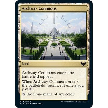Image for Archway Commons (263) (STX) - Magic: The Gathering